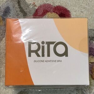 Silicone Adhesive Bra - Orange